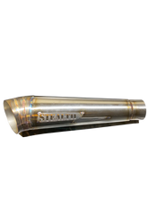 Charger l'image dans la galerie, STEALTH PIPES 2-1 INOX POLI / SPORTSTER 86-03